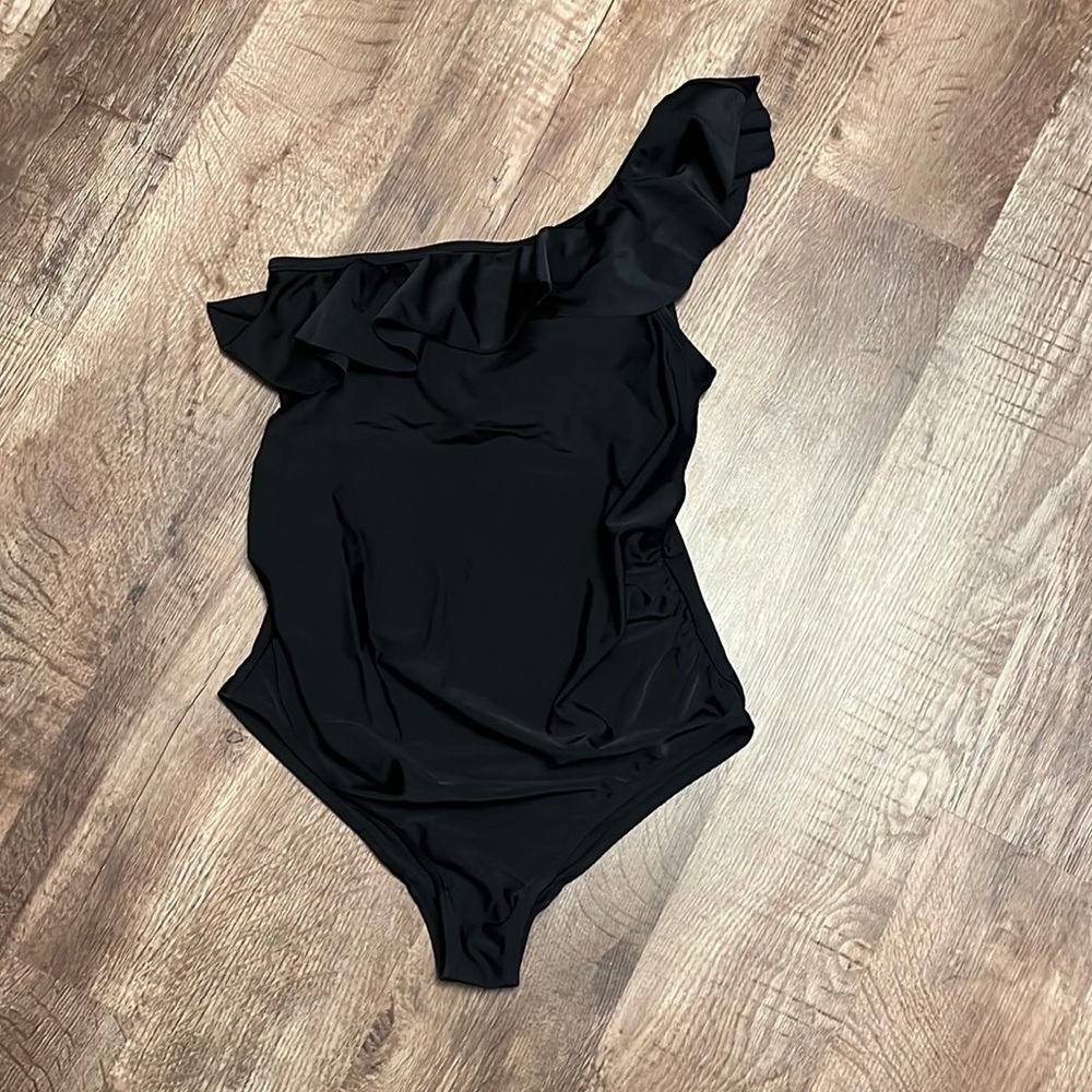 Black Maternity Swimsuit
